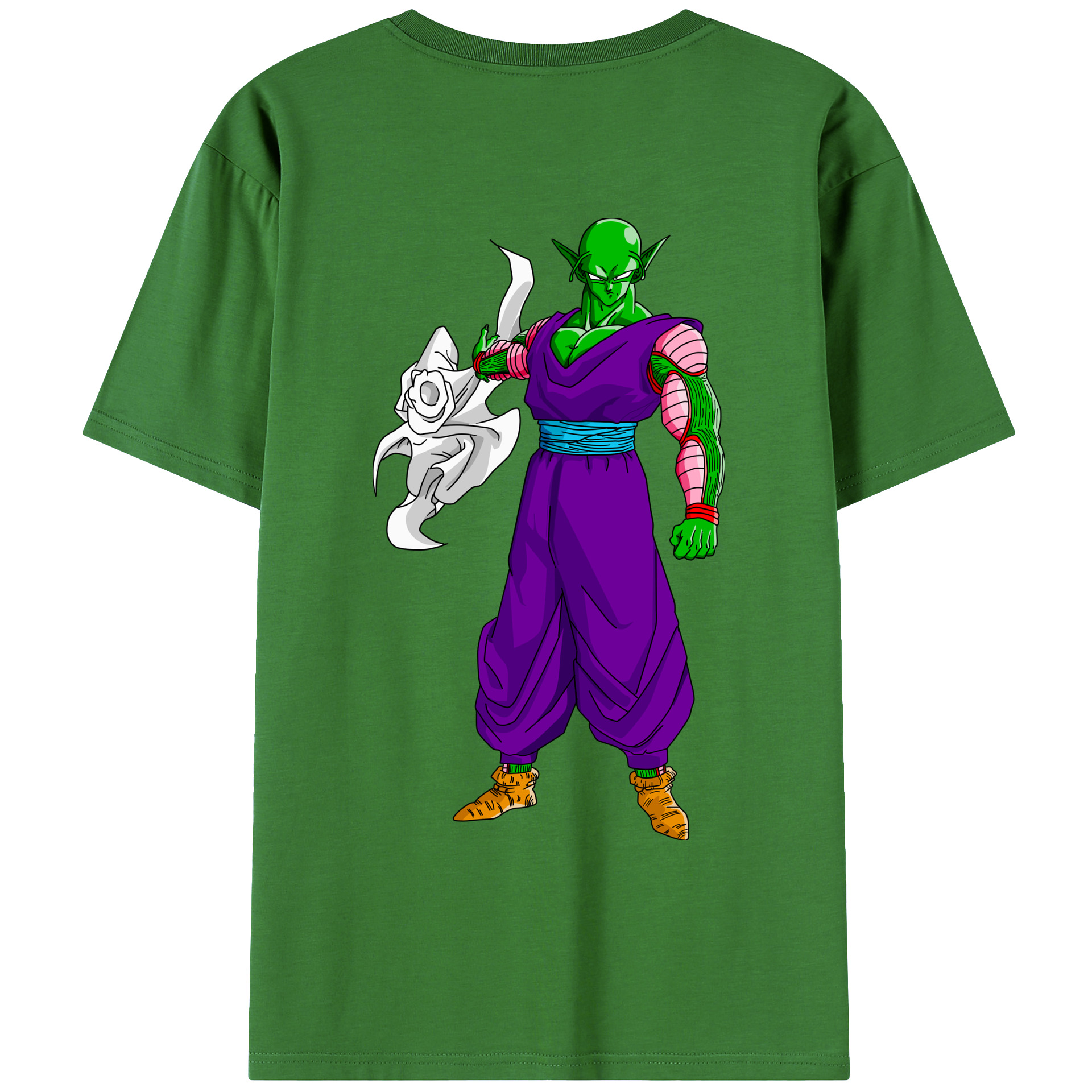（画像用） ドラゴンボール ピッコロ DRAGON BALL Piccolo レディース半袖Tシャツ(バックプリント)